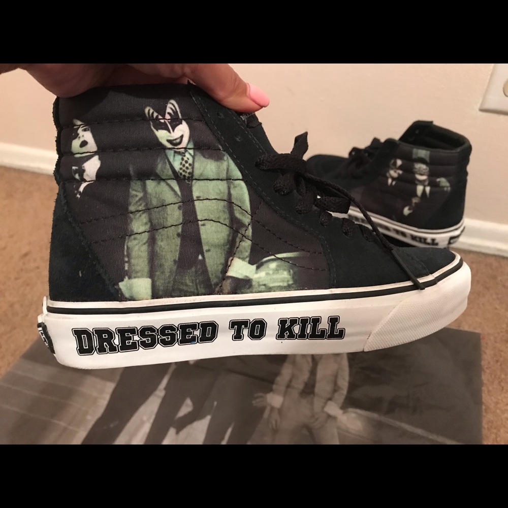 KISS - Sk8- Hi Vans